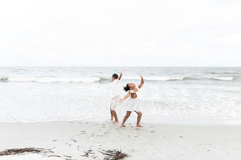 beach family session | Durham Raleigh maternity, newborn, baby family photography